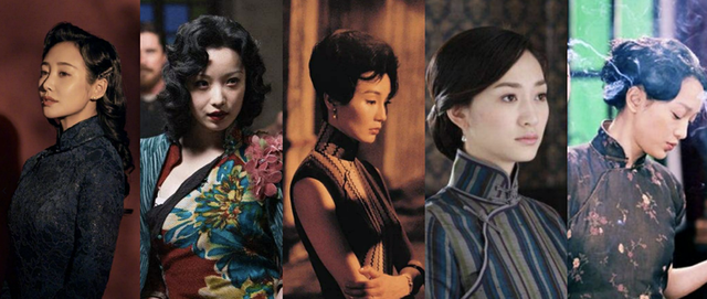 10位穿旗袍的女演员，有人天生媚骨，有人冷若冰霜，有人知性端庄