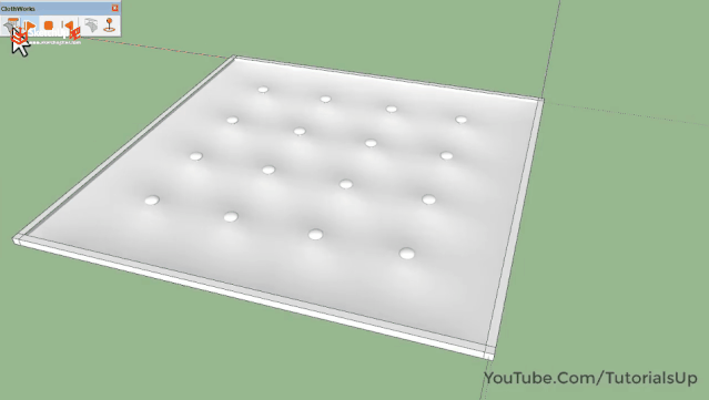 SU建沙发难?一个布料模拟插件就搞定啦