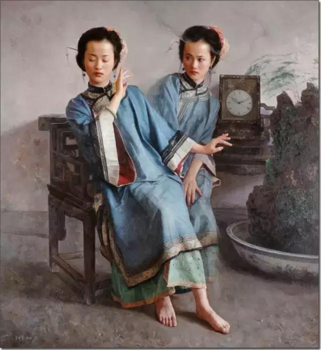 东方美女油画150幅（上篇）