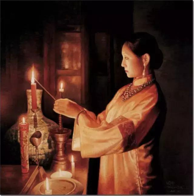 东方美女油画150幅（上篇）