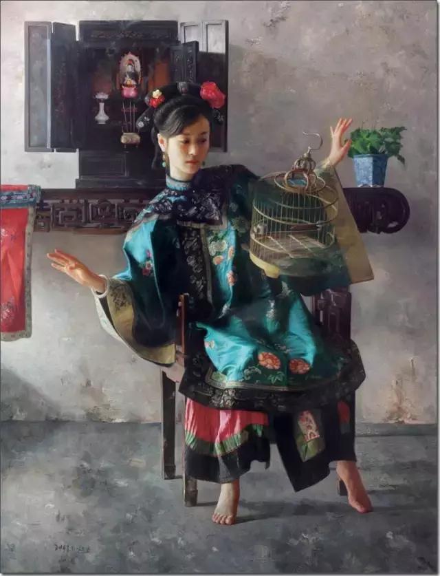 东方美女油画150幅（上篇）