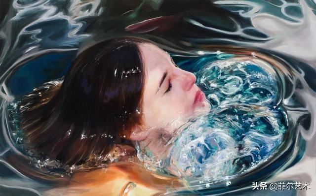 美国最美女画家，她的人体油画更是迷人