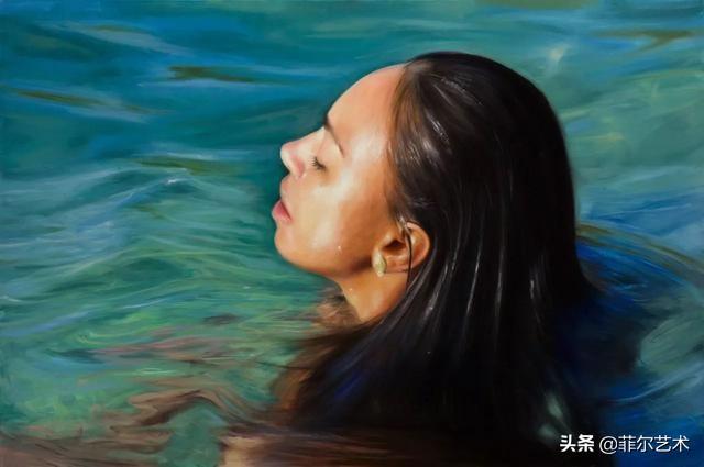 美国最美女画家，她的人体油画更是迷人