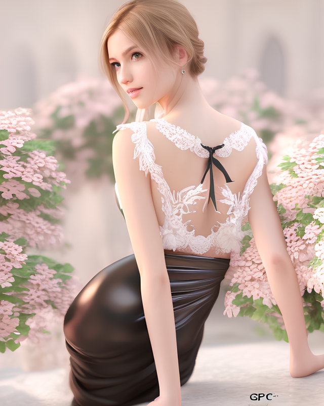 天使容颜 完美身材的动漫性感精致女神美图（3)