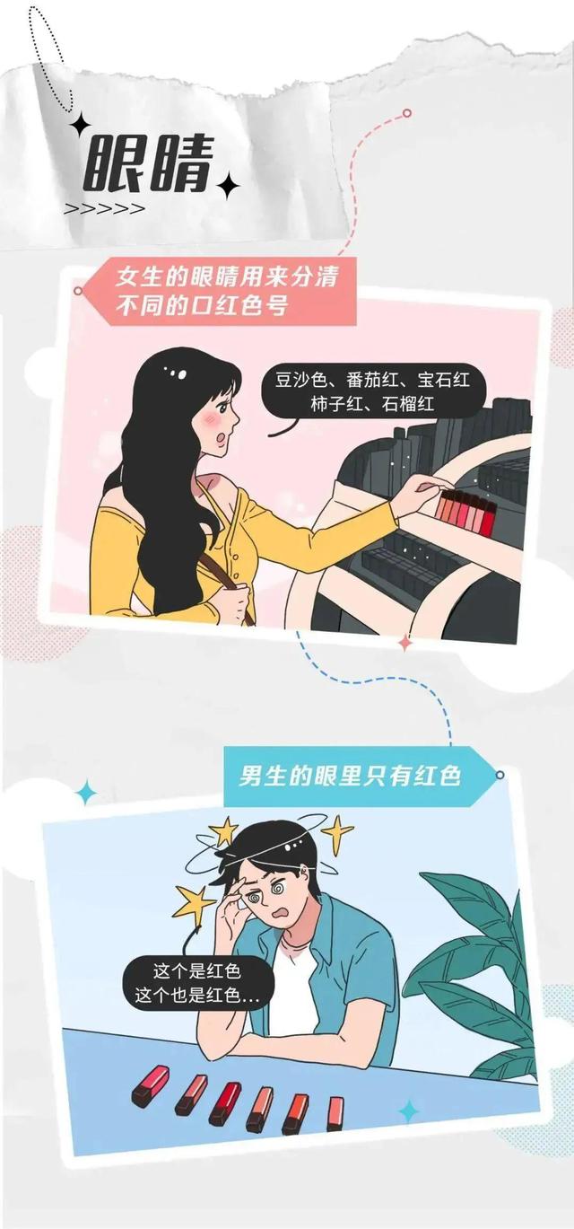 男生VS女生之间的区别，突然发现做女生真的好幸福（漫画揭晓）