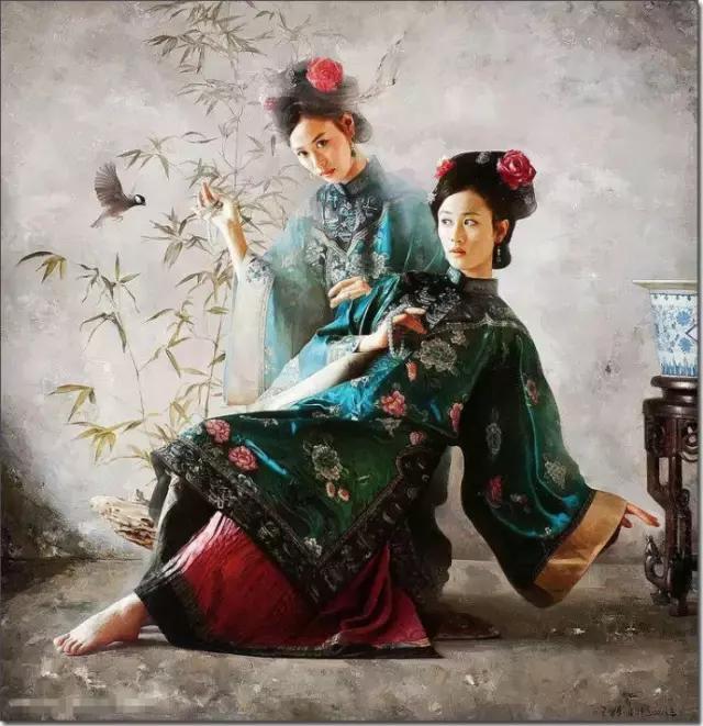 东方美女油画150幅（上篇）