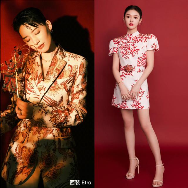 元宵晚会造型，金晨毛晓彤隆重喜庆，马凡舒甜美李思思新中式优雅