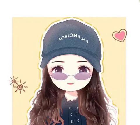 好可爱的真人少女卡通头像，心要萌化了