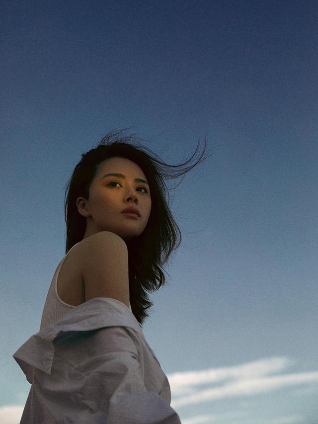 天台少女写真｜清透自然的唯美艺术照