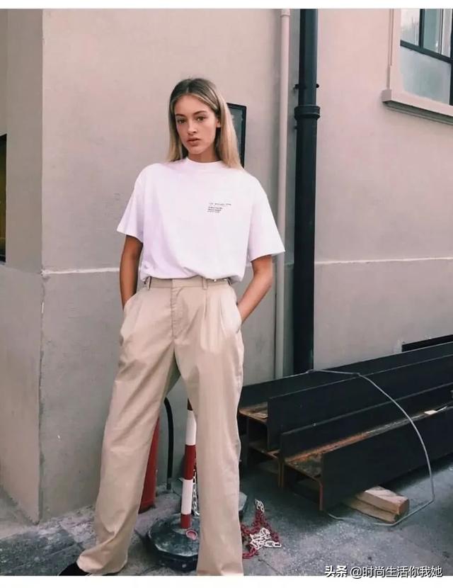 今夏王炸组合“T恤+阔腿”，人人皆能轻松驾驭！让你气质一路飙升