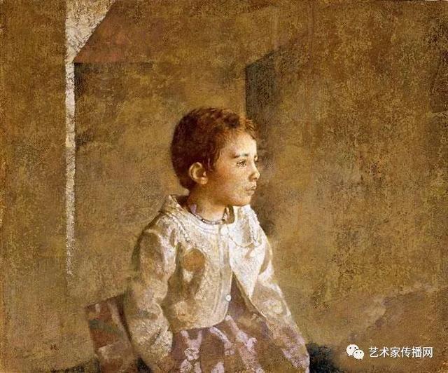 李晓刚用坦培拉油画混合画法画出的人体画，真是惊艳