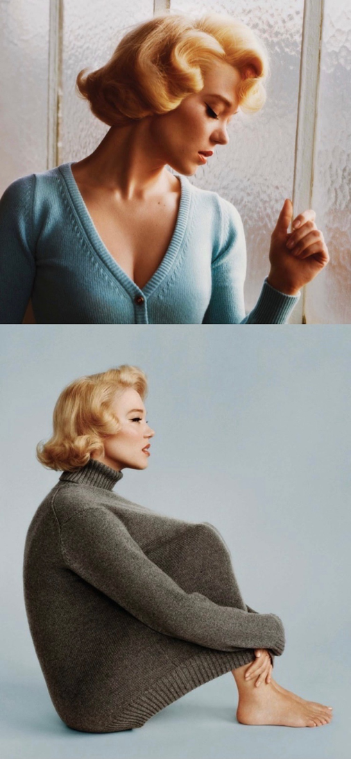 法国女神蕾雅性感大片曝光,全裸出镜展露好身材,化身梦露太神似