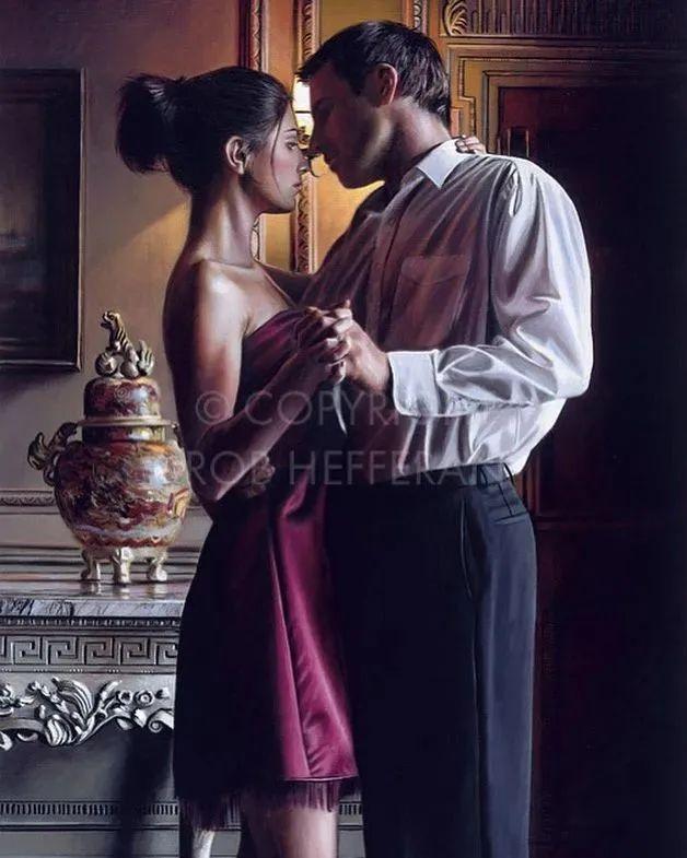 震撼！英国大师笔下超逼真美女人体，如影片般顶级质感，浪漫唯美