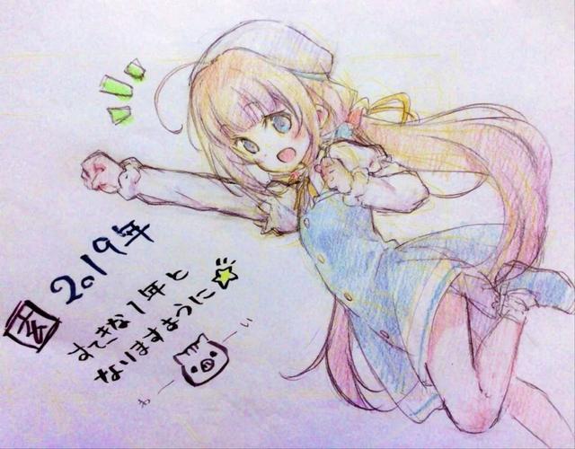 16位漫画家手绘2019年新年贺图，每一张都值得收藏！