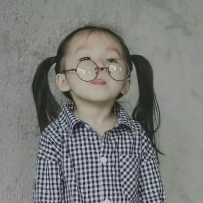 超萌可爱小女孩微信头像好看纯真