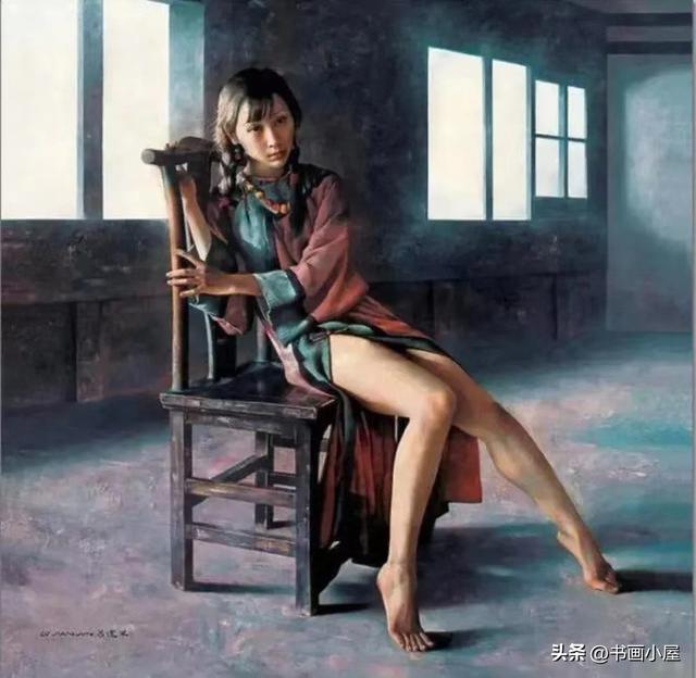 人体艺术油画，人间仙女款款走来了！