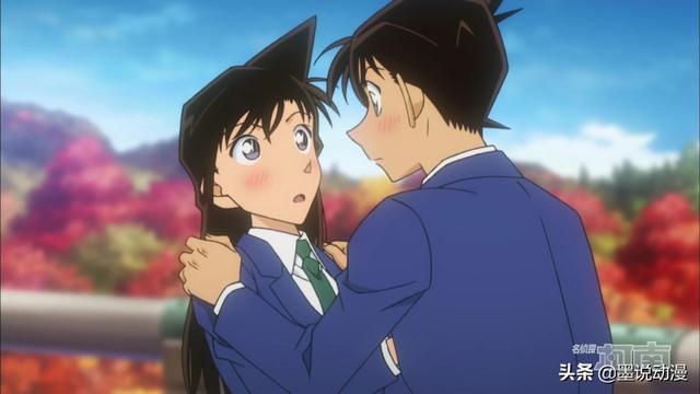 名侦探柯南:小兰亲吻新一,再次成为热搜榜第一,真是满屏幕狗粮