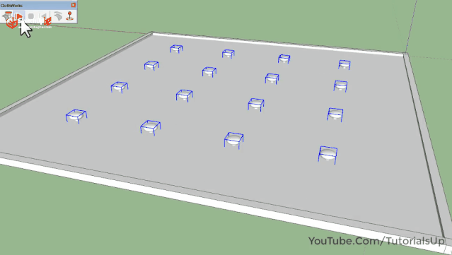 SU建沙发难?一个布料模拟插件就搞定啦