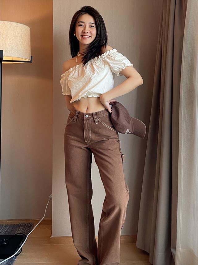 “网剧女神”梁洁近照曝光，蕾丝露脐装尽显马甲线，新剧即将开拍