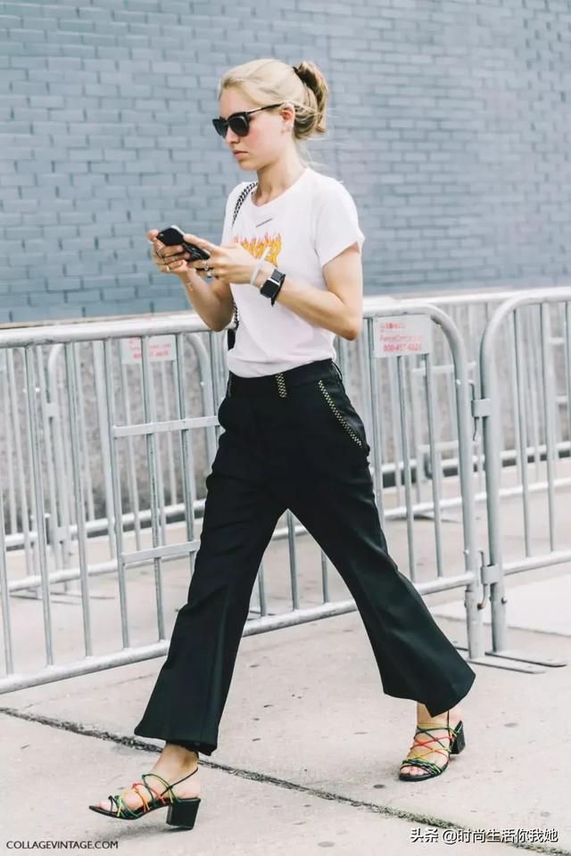 今夏王炸组合“T恤+阔腿”，人人皆能轻松驾驭！让你气质一路飙升