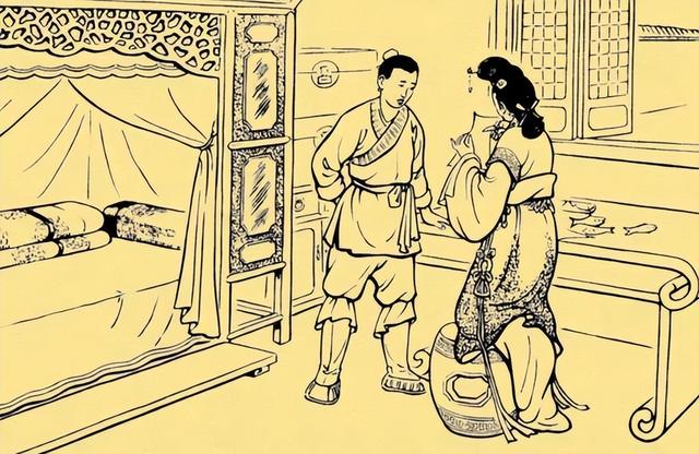 民间故事：妻与贼勾搭装糊涂，入狱送信求救，反贿赂加罪，被叉死