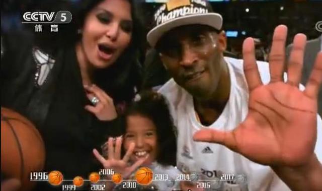 不服不行！科比登上过8个央视频道 网友感叹：统治CCTV的男人