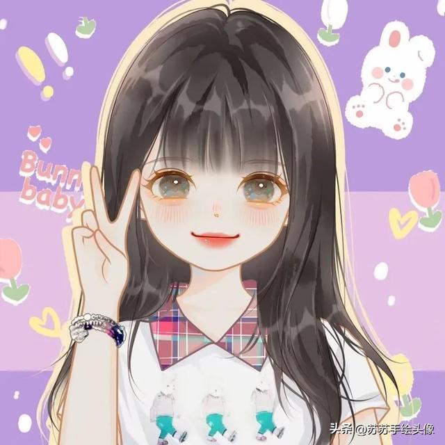 换个头像吧，超好看的女生动漫头像，太治愈好心情了