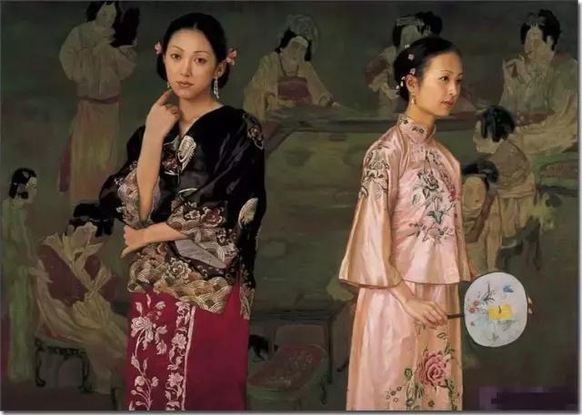 东方美女油画150幅（上篇）