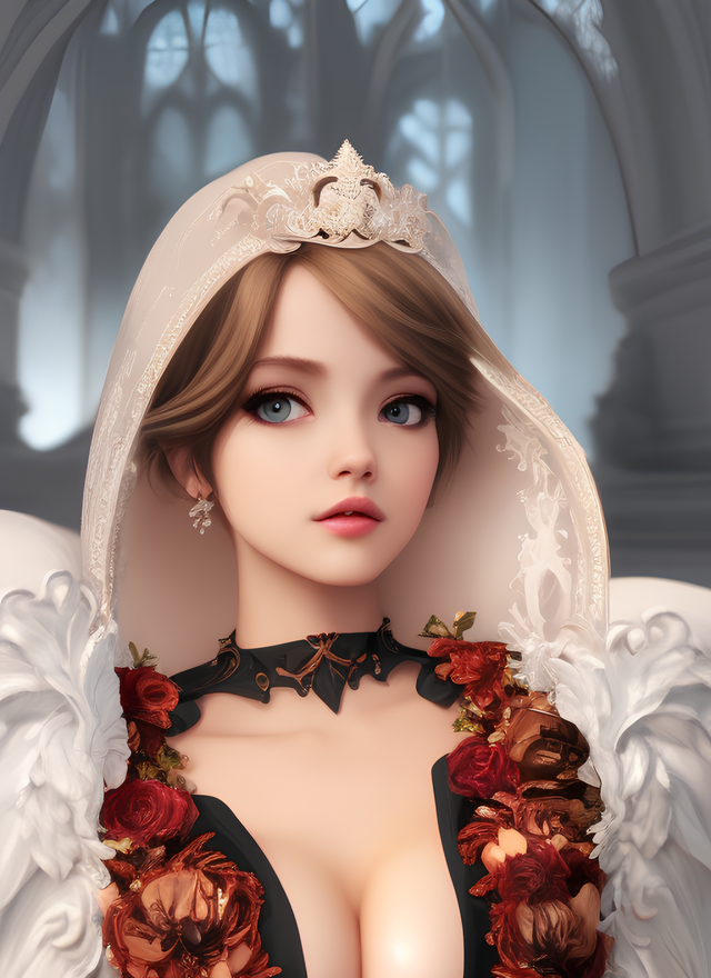 天使容颜 完美身材的动漫性感精致女神美图（3)