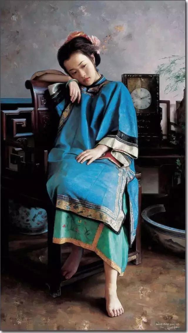 东方美女油画150幅（上篇）