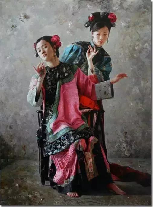 东方美女油画150幅（上篇）