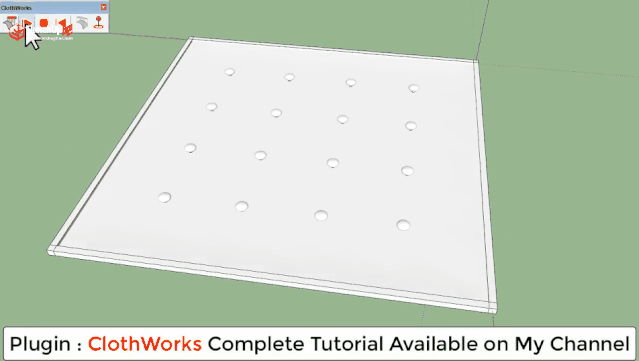 SU建沙发难?一个布料模拟插件就搞定啦