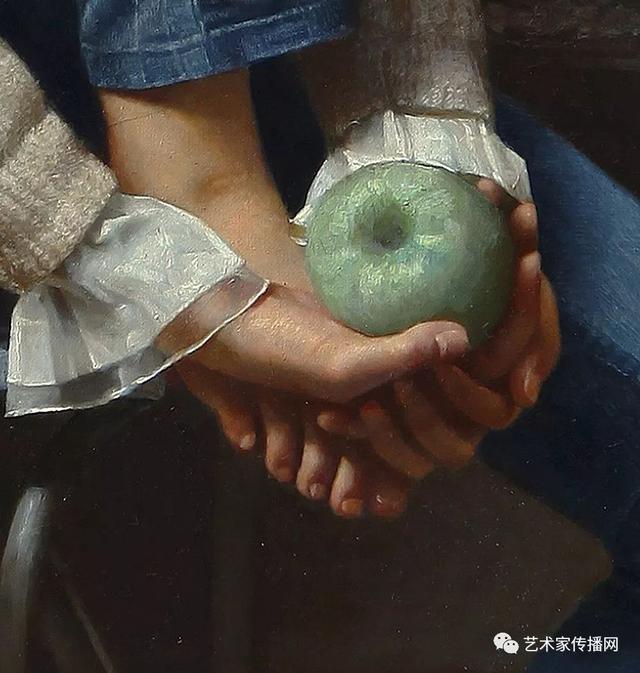 李晓刚用坦培拉油画混合画法画出的人体画，真是惊艳