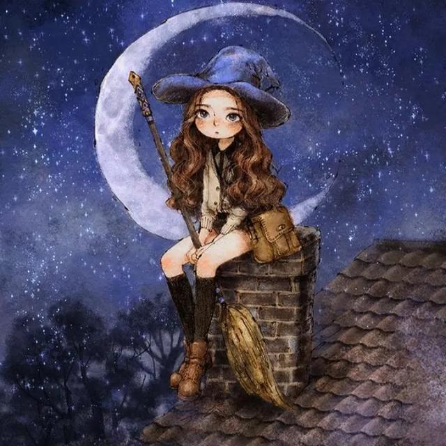 森系插画《森林女孩》韩国插画师Aeppol的插画作品第三期