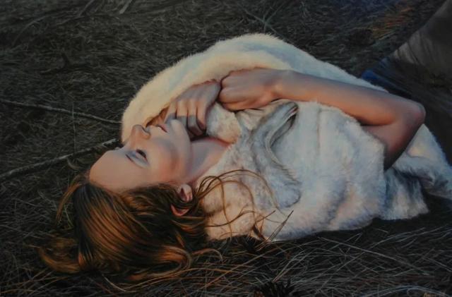 澳大利亚美女画家画的人体，光色真迷人！