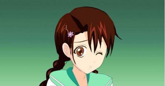 动漫中具有路痴的美少女,在人生的路口迷失了方向正等待大家去捡