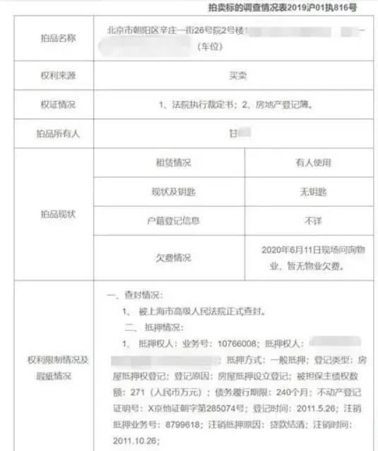 欠债5.3亿！这个女演员名下千万豪宅被上海法院拍卖