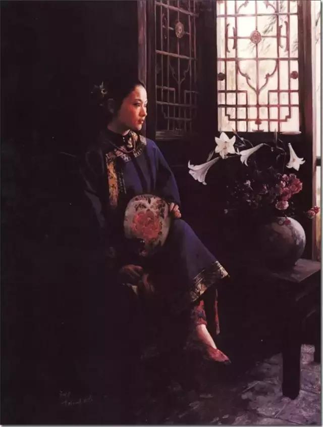 东方美女油画150幅（上篇）