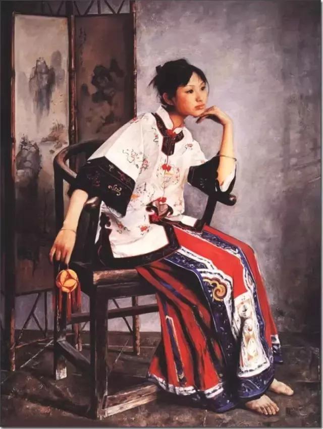 东方美女油画150幅（上篇）