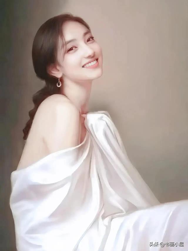 人体艺术油画，展现了倾国倾城的美！