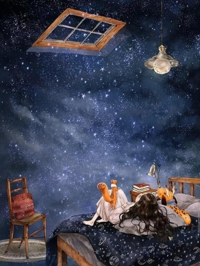 森系插画《森林女孩》韩国插画师Aeppol的插画作品第三期