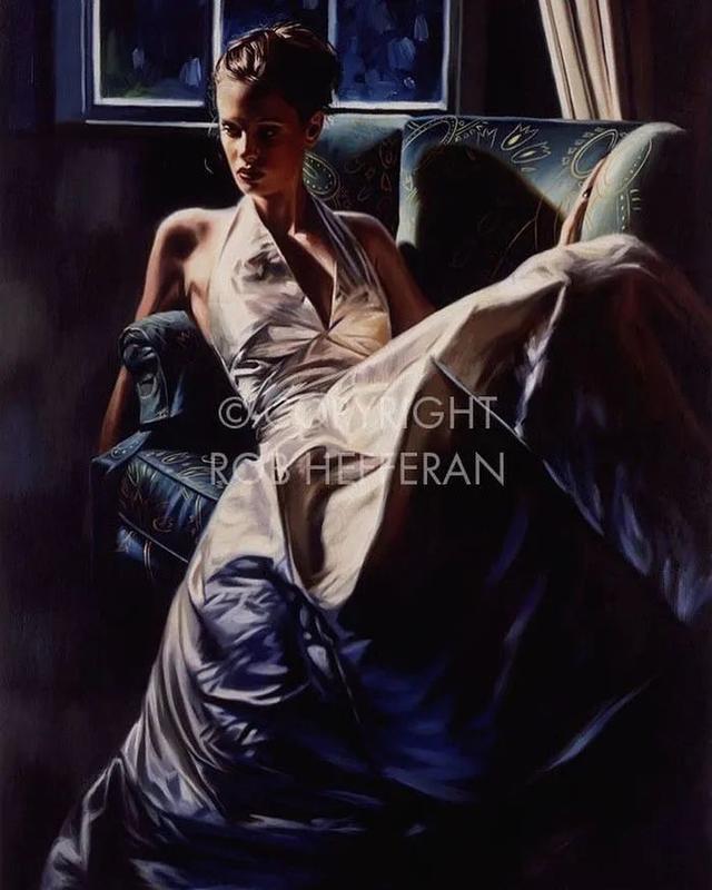 震撼！英国大师笔下超逼真美女人体，如影片般顶级质感，浪漫唯美