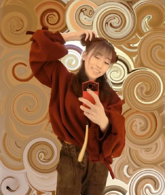 土骚型美女美女毕滢,只要我足够土你们就追不上我的美貌