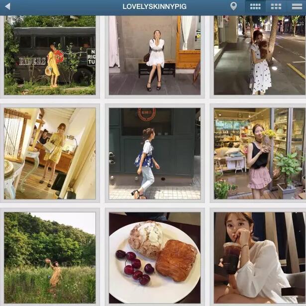 盘点ins上的高颜值美女｜多图解析，风格妆容气质一个也不放！