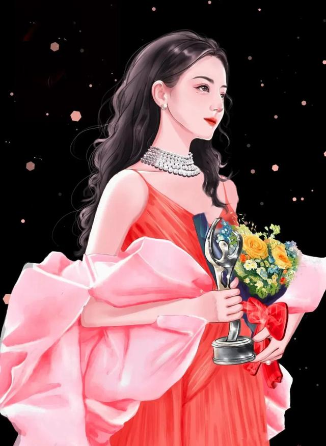 神图!“美神降临”迪丽热巴微博之夜 2023