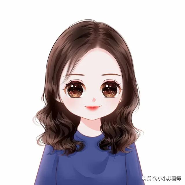 换个头像吧，可可爱爱的女生卡通头像，太招人喜欢了