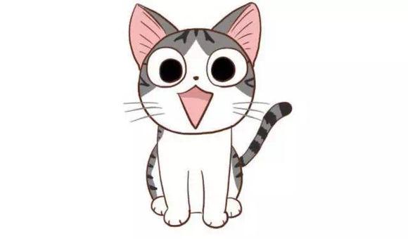超可爱的小猫咪简笔画教程