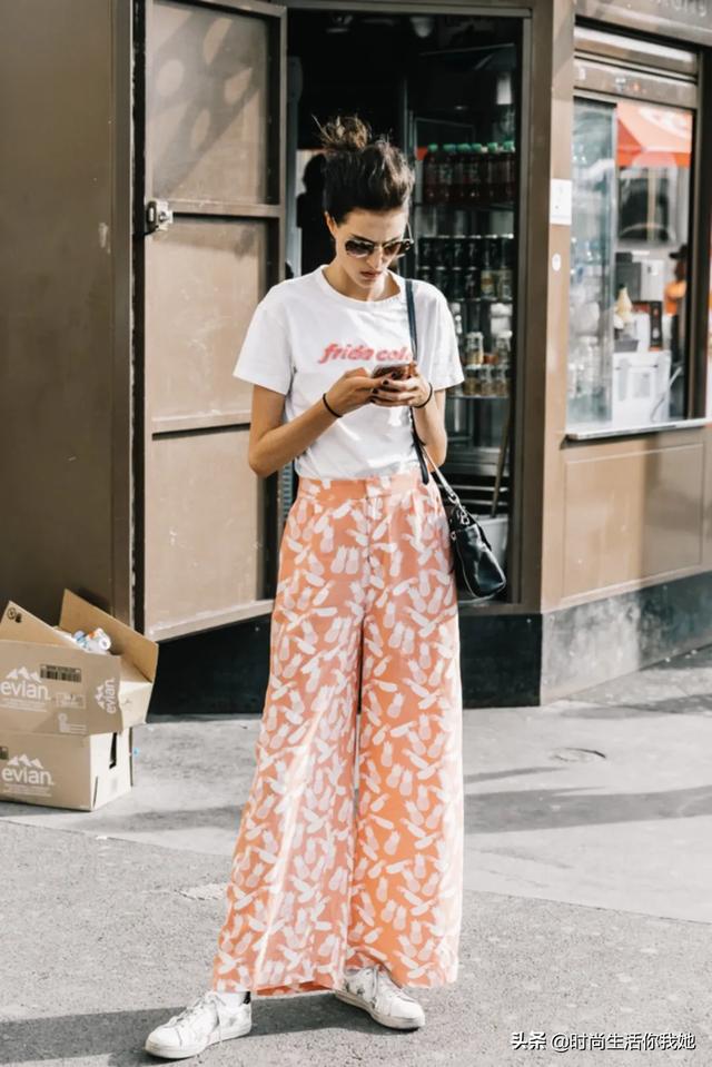 今夏王炸组合“T恤+阔腿”，人人皆能轻松驾驭！让你气质一路飙升