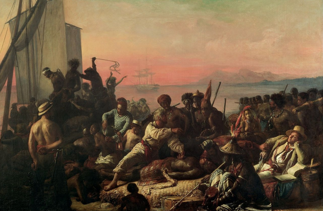 黑奴贸易时，白人为啥要把黑人衣服扒个精光，连遮羞布也不舍得给