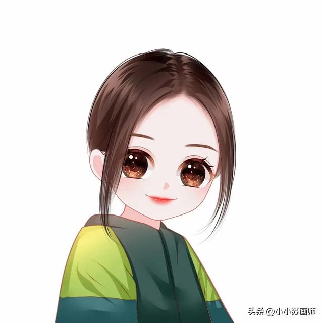 换个头像吧，可可爱爱的女生卡通头像，太招人喜欢了